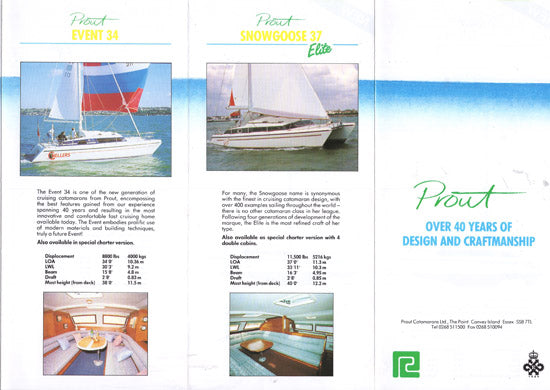 Prout 1991 Brochure