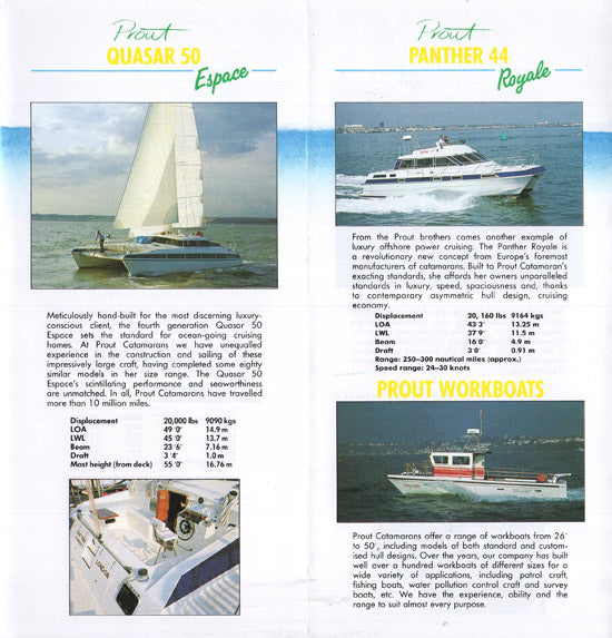 Prout 1993 Brochure