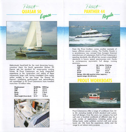 Prout 1993 Brochure
