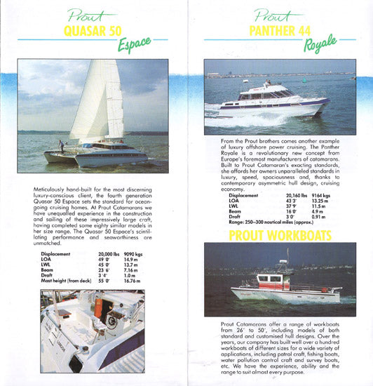 Prout 1991 Brochure