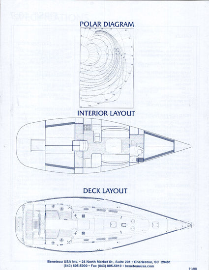 Beneteau Farr 40.7 Specification Brochure
