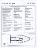 Beneteau First 210 Specification Brochure