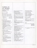 Taswell 58 All Season Specification Brochure