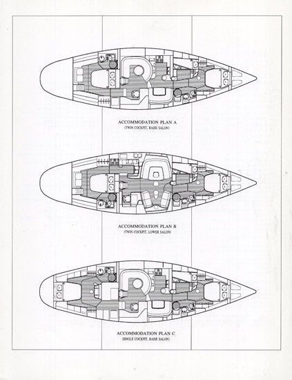 Taswell 58 All Season Specification Brochure