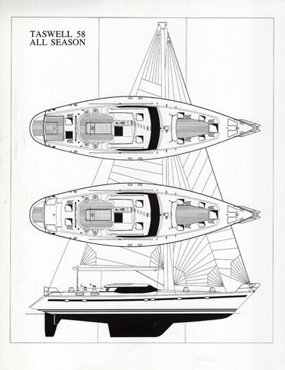 Taswell 58 All Season Specification Brochure