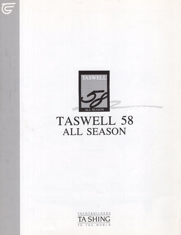 Taswell 58 All Season Specification Brochure
