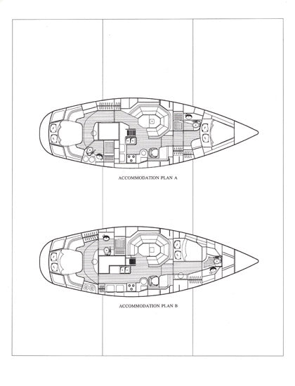 Taswell 43 Specification Brochure