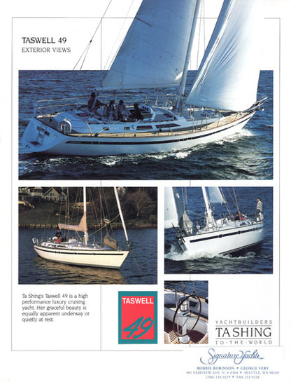 Taswell 49 Brochure