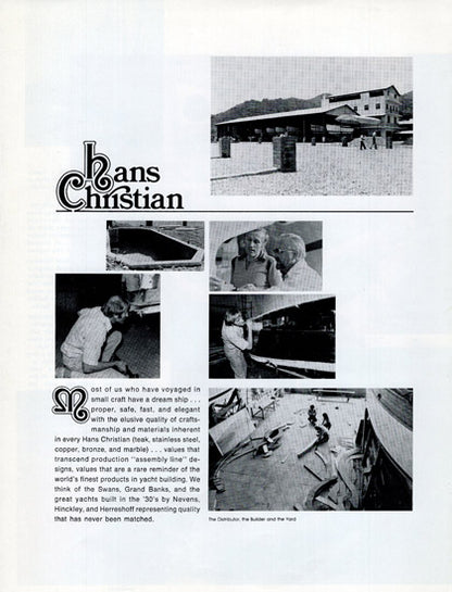 Hans Christian 33 Brochure