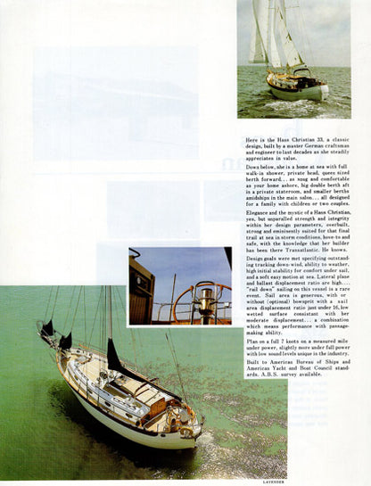 Hans Christian 33 Brochure