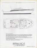 Bertram 38 Riviera Specification Brochure