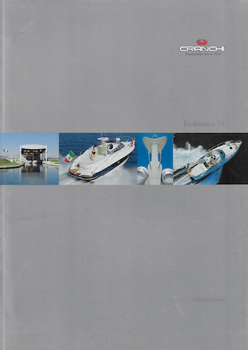 Cranchi Endurance 33 Brochure
