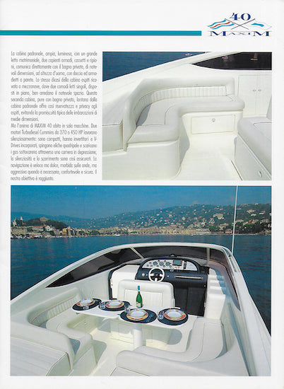 Sarnico Maxim 40 Brochure