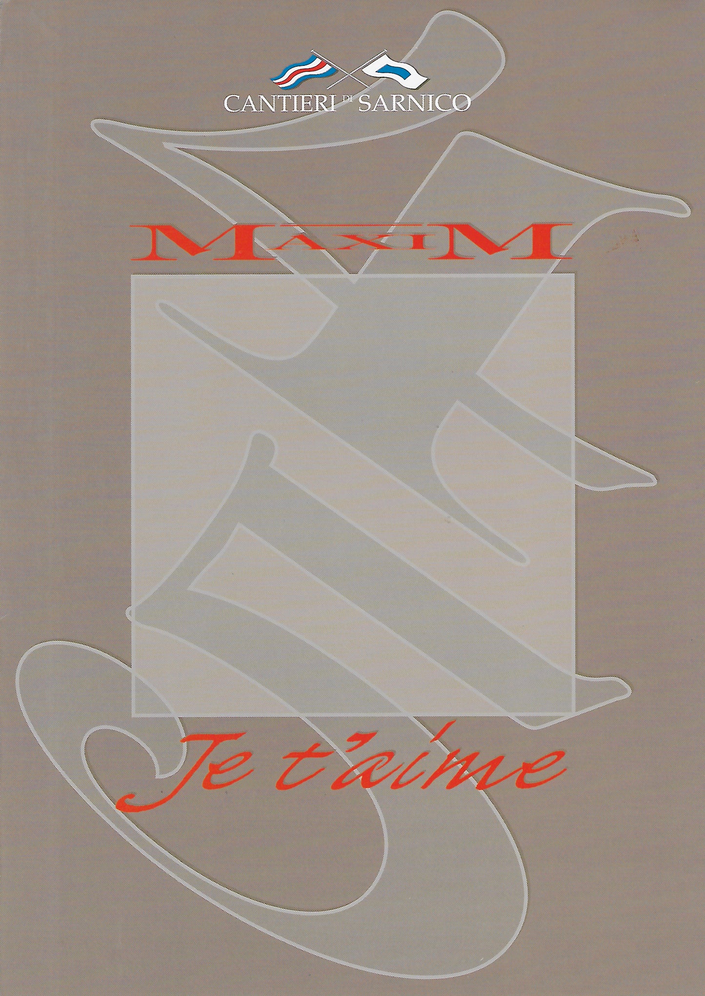 Sarnico Maxim 45 Brochure