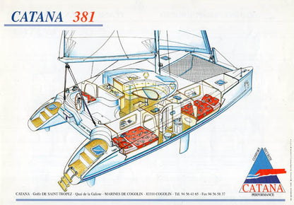 Catana 381 Specification Brochure