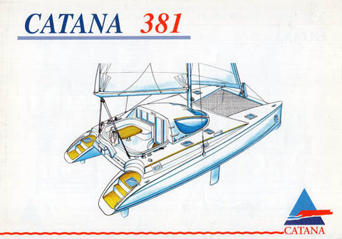 Catana 381 Specification Brochure