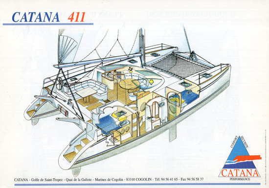 Catana 411 Specification Brochure