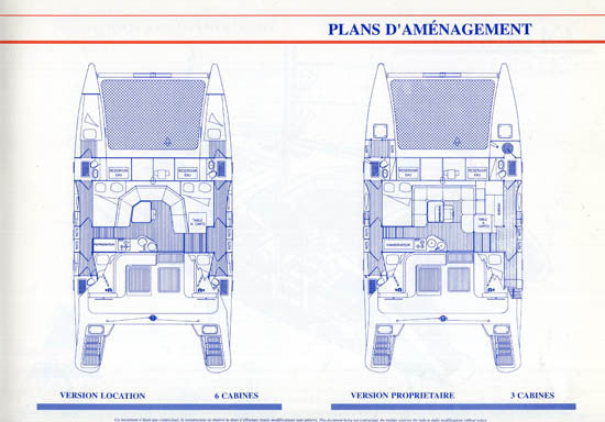 Catana 44 Specification Brochure