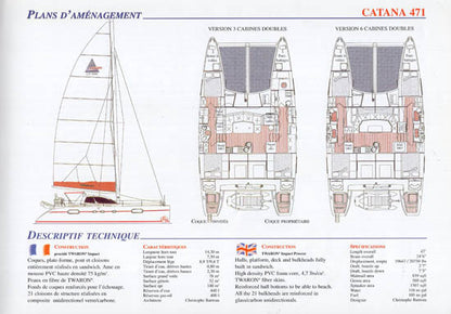 Catana 471 Specification Brochure