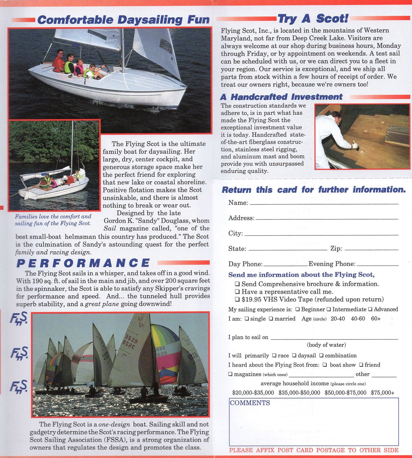 Flying Scot Brochure