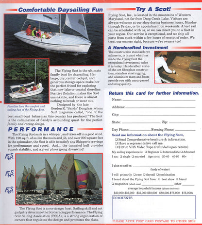 Flying Scot Brochure