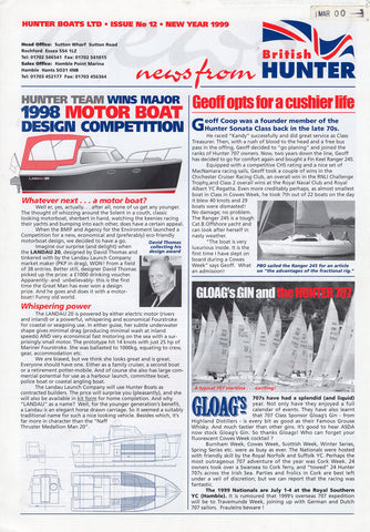 British Hunter 1999 Newsletter Brochure