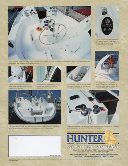Hunter 410 Brochure