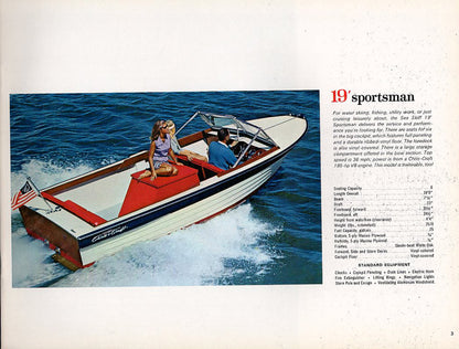 Chris Craft 1965 Sea Skiff Brochure