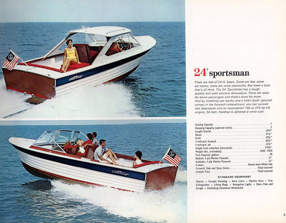 Chris Craft 1965 Sea Skiff Brochure