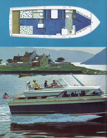 Chris Craft 1969 Cavalier Brochure