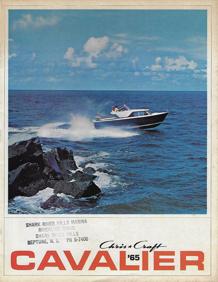 Chris Craft 1965 Cavalier Brochure