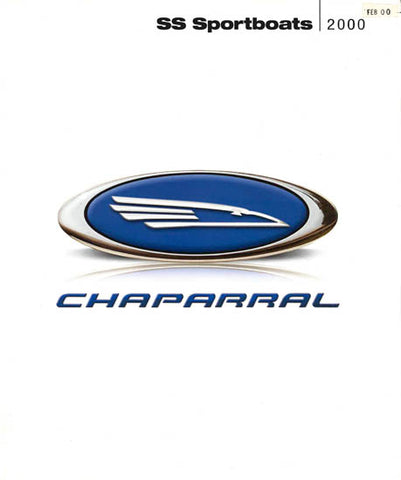 Chaparral 2000 SS Sport Boats Brochure