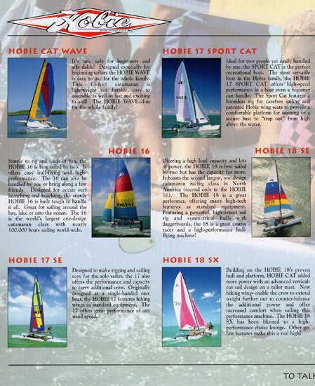 Hobie Cat 1998 Brochure
