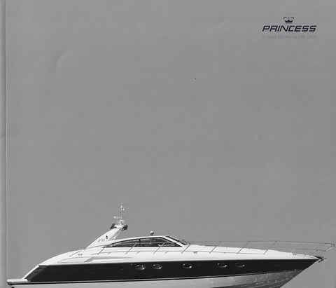 Princess 2000 Flybridge V Class Sport Yachts Brochure