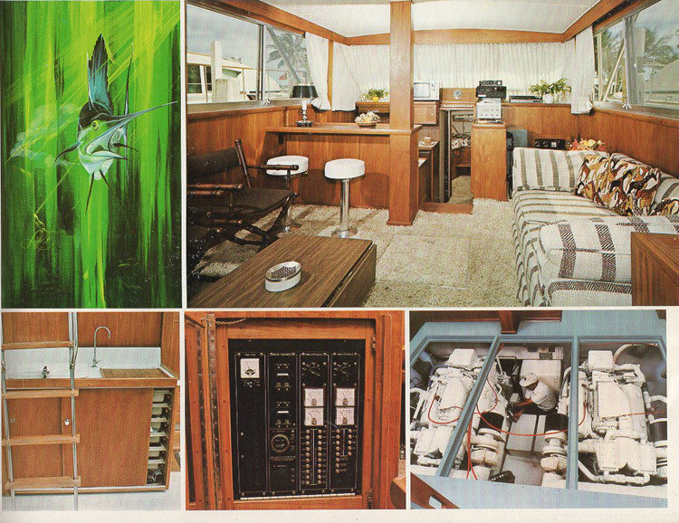 Chris Craft 42 Tournament Fisherman Brochure
