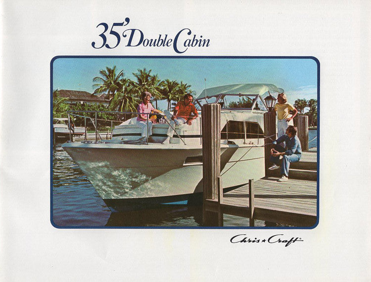 Chris Craft 35 Double Cabin Brochure