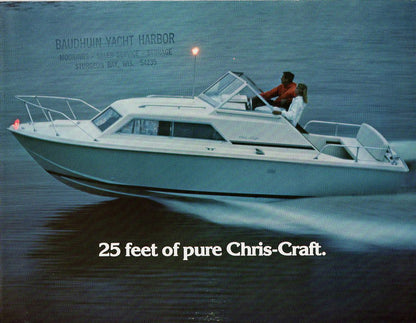 Chris Craft 25 Brochure