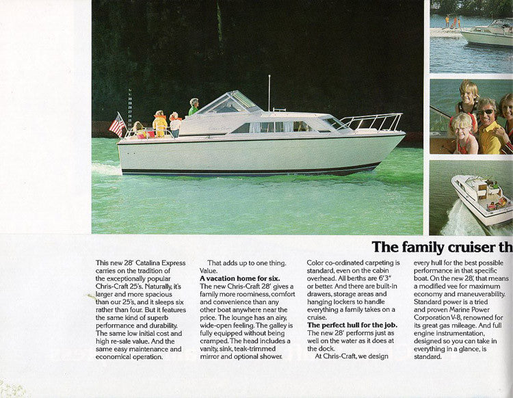 Chris Craft Catalina 28 Express Brochure