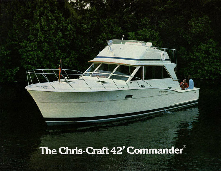 Chris Craft Commander 42 Brochure