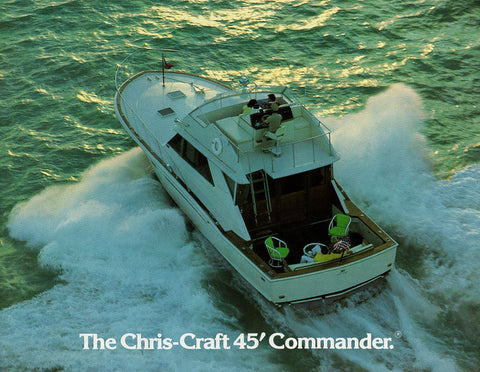 Chris Craft Commander 45 Brochure