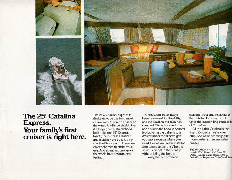 Chris Craft 25 Brochure