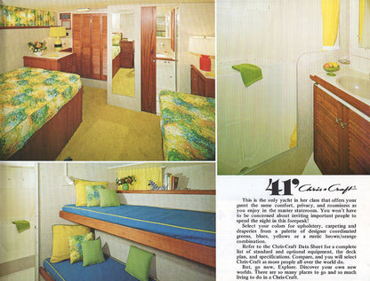 Chris Craft Commander Yacht 41 Brochure