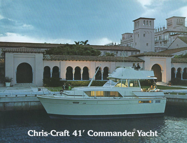Chris Craft Commander Yacht 41 Brochure