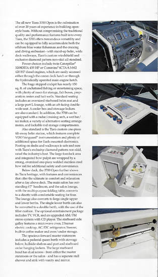 Tiara 3700 Open Brochure