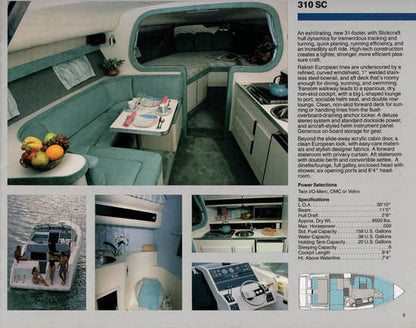 S2 Slickcraft 1988 Brochure