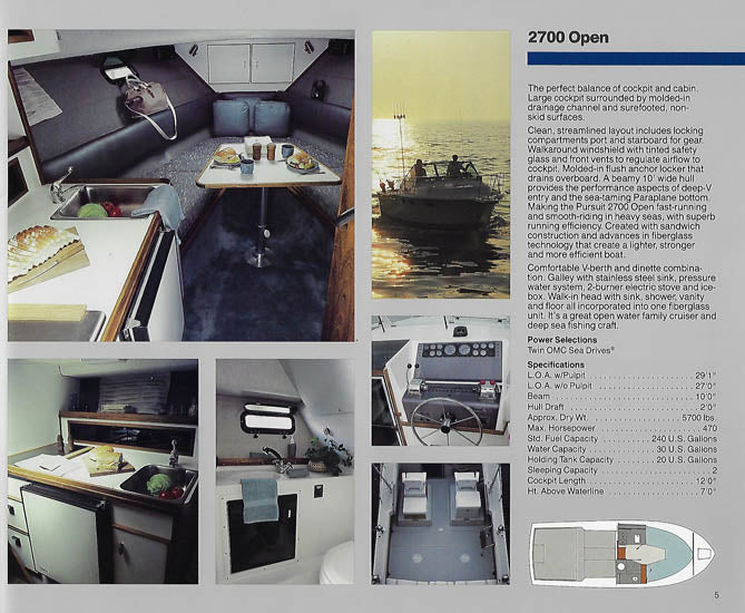 Pursuit 1988 Brochure