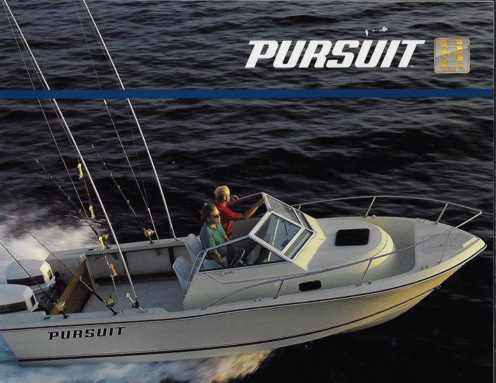 Pursuit 1988 Brochure