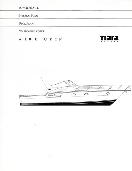 Tiara 4100 Launch Brochure Folder
