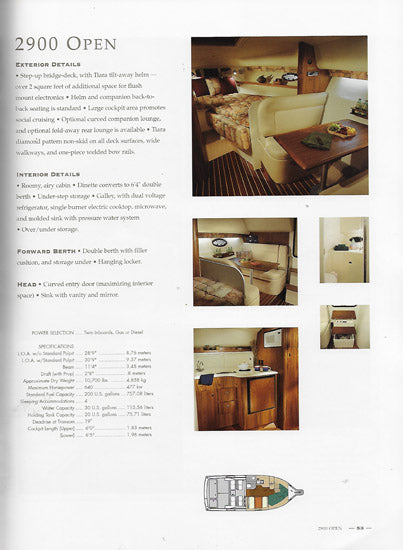 Tiara 1999 Brochure