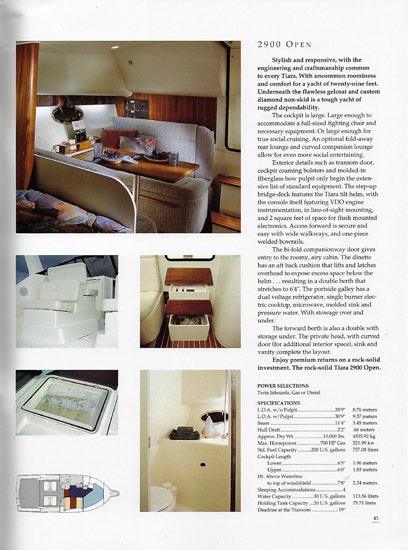 Tiara 1996 Brochure